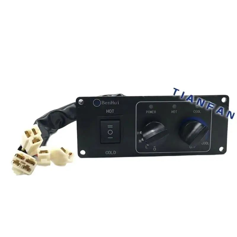 

For Zhonglian Heavy Industry Lovol 60/65 Shanhe Intelligent 50/60/70 Air Conditioning Switch Heating Control Switch Panel