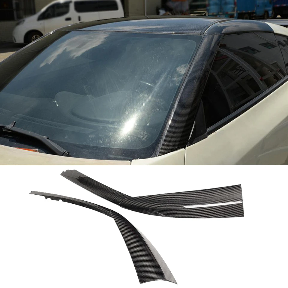 Daeiclru Real Carbon Fiber Car Front A-Pillar Uganda - View #8