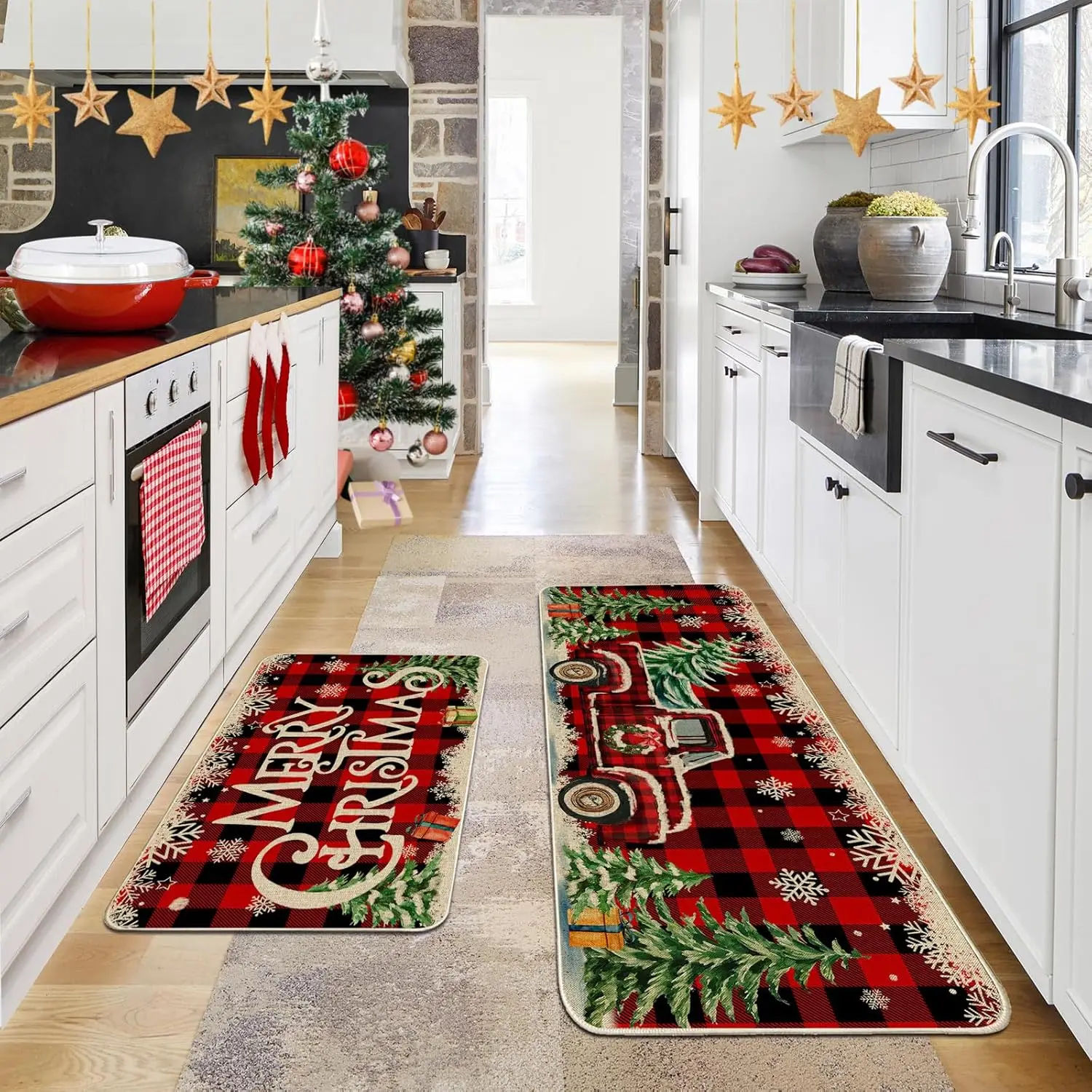 Gingerbread Christmas Floor Mat 4