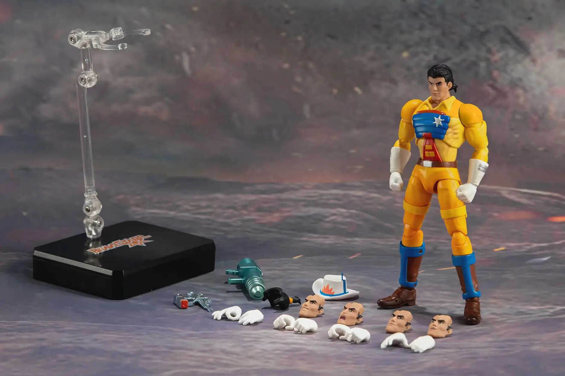 

В наличии дазин большой GT BraveStarr 1/12 аниме экшн-Фигурки игрушки коллекционер хобби ПВХ
