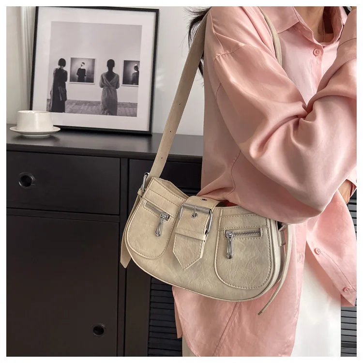 High Quality Underarm Bag Women's 2023 New Vintage Fashion Handbag Shoulder Bags for Women сумка женская Hot Selling