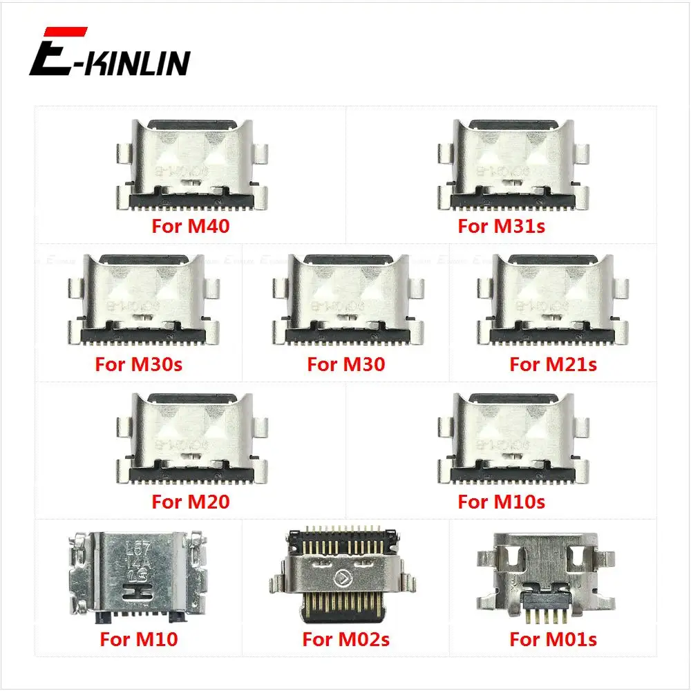 

USB Jack Connector Socket Type-C Charging Port Charger Plug For Samsung Galaxy M10 M20 M30 M40 M01s M02s M10s M21s M30s M31s