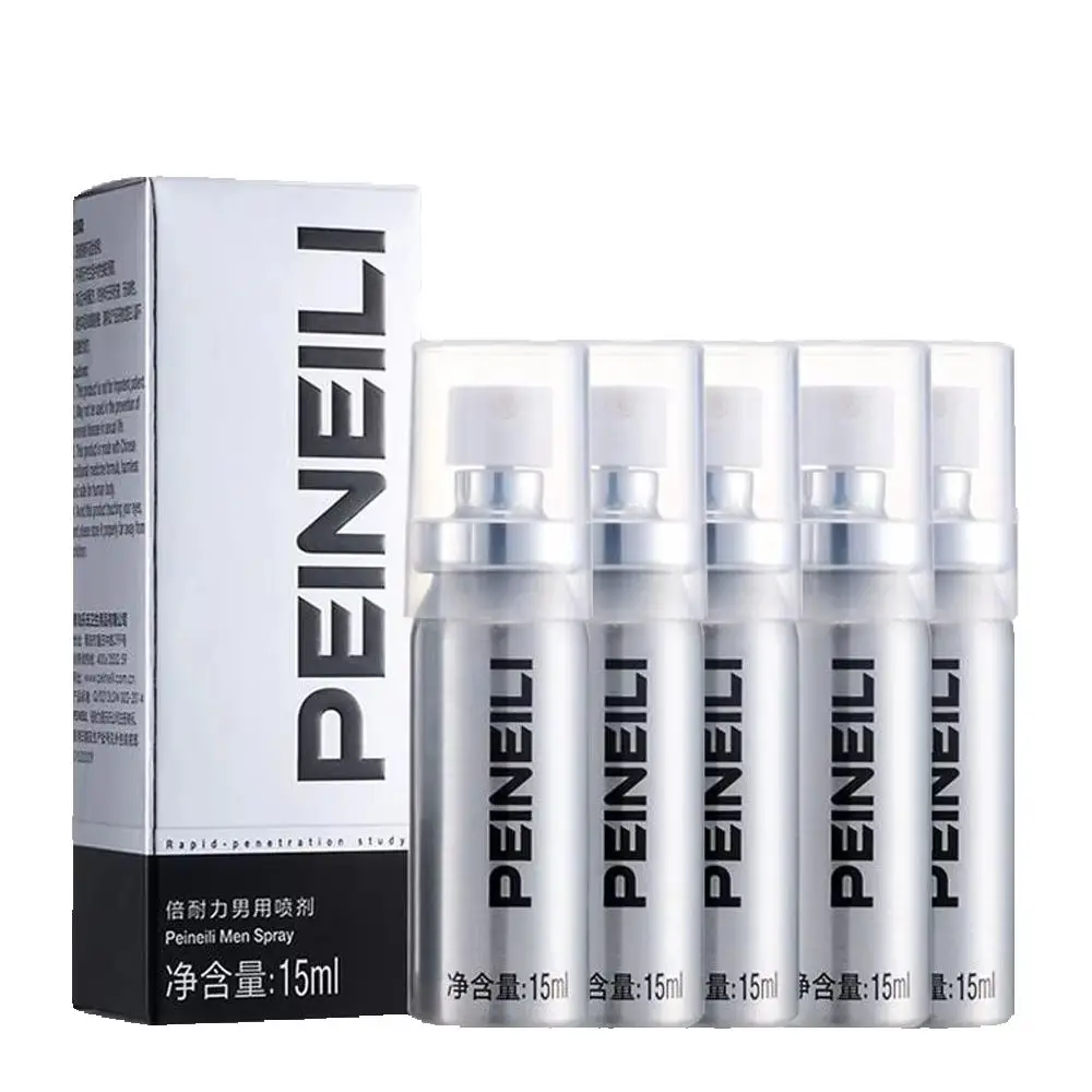 5PCS Peineili Sex Delay Spray for Men Male External Use Anti Premature Ejaculation Prolong 60 Minutes SEX Penis Enlargment 1