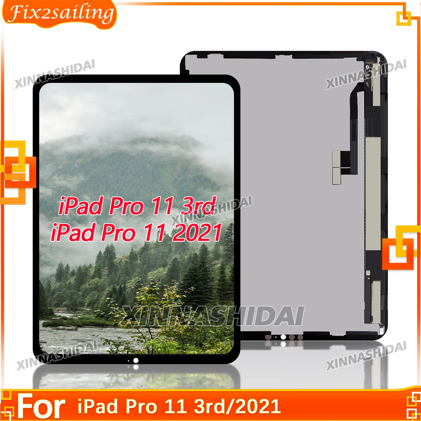 Super Tablet LCD Display Replacement For iPad Pro 11 (2021) For iPad Pro 3rd A2377 A2459 A2301 A2360 Touch Screen Assembly