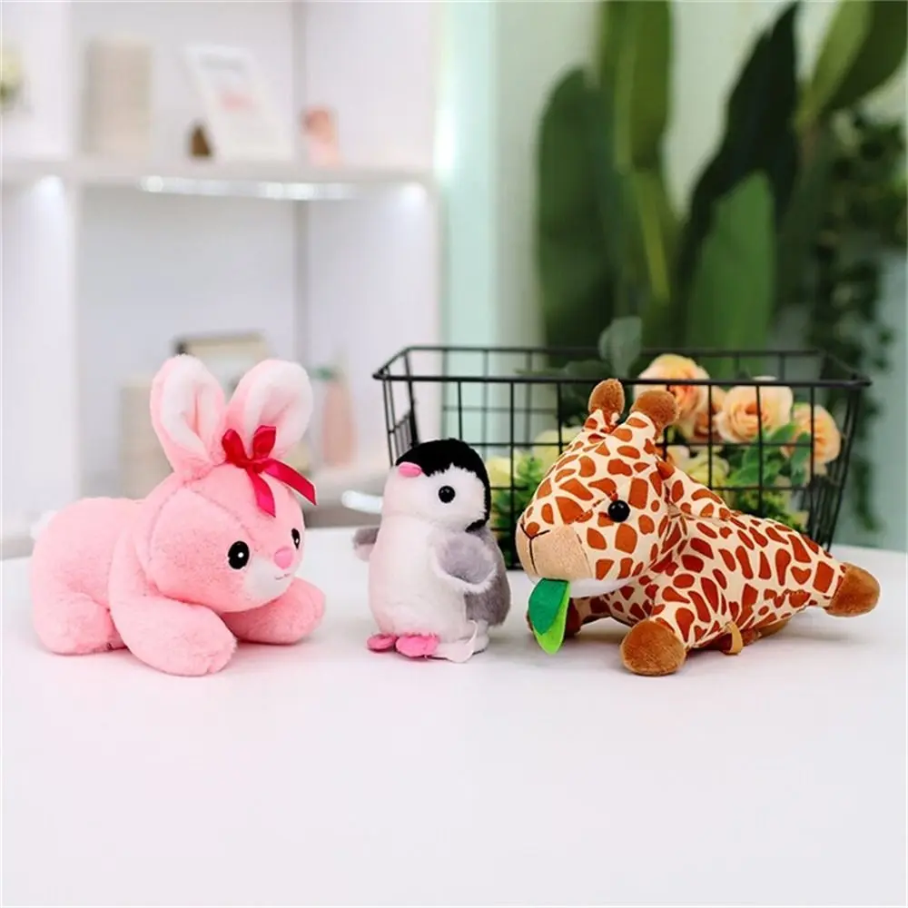 Stuffed Animals Magnetic Shoulder Plush Panda Tiger Clip on Shoulder Plush Doll Raccoon Decorative Animal Plush Toy Boys Girls - 4