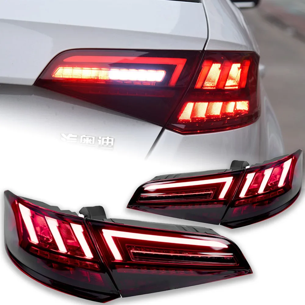 Car Lights For Audi A3 Hatchback Led Tail Lamp 2013- Sportback Dynamic Signal Tail Light Rear Stop Brake Reverse Accessories