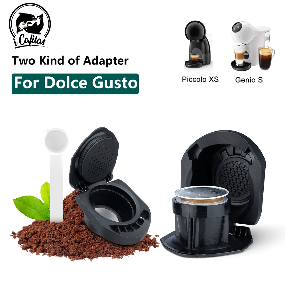 Adattatore Icafilas Per Macchina Dolce Gusto Piccolo Xs Genio S Capsula Riutilizzabile Riutilizzabile Cafetera Expreso Accessori Per Caffè