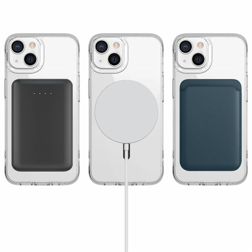 Magsafe iphone 15 Pro Max 14 13 12 범용 무선 충전 자기 자동차 홀더 시트 플레이트 용 6Pcs 금속 링 스티커