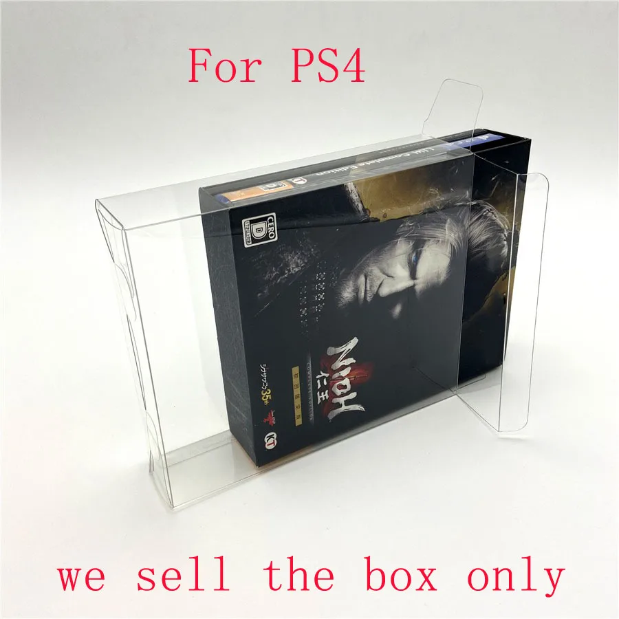 Espositore Da Collezione Per Ps4 Per Nioh Game Limited Edition Storage Scatole Trasparenti Tep Shell Clear Collect Case