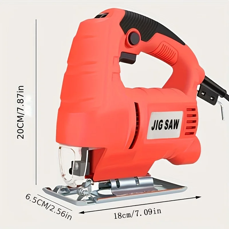710W Electric Jig Saw 6 Speed Adjustable Multifunctional Electric Jigsaw Woodworking Power Tool US 110V electric saw cordless jigsaw