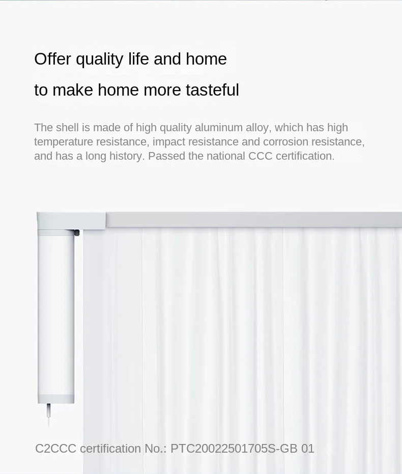 Smart Curtain Motor C2 Zigbee Electric Track Automatic Track High Torque Motor R