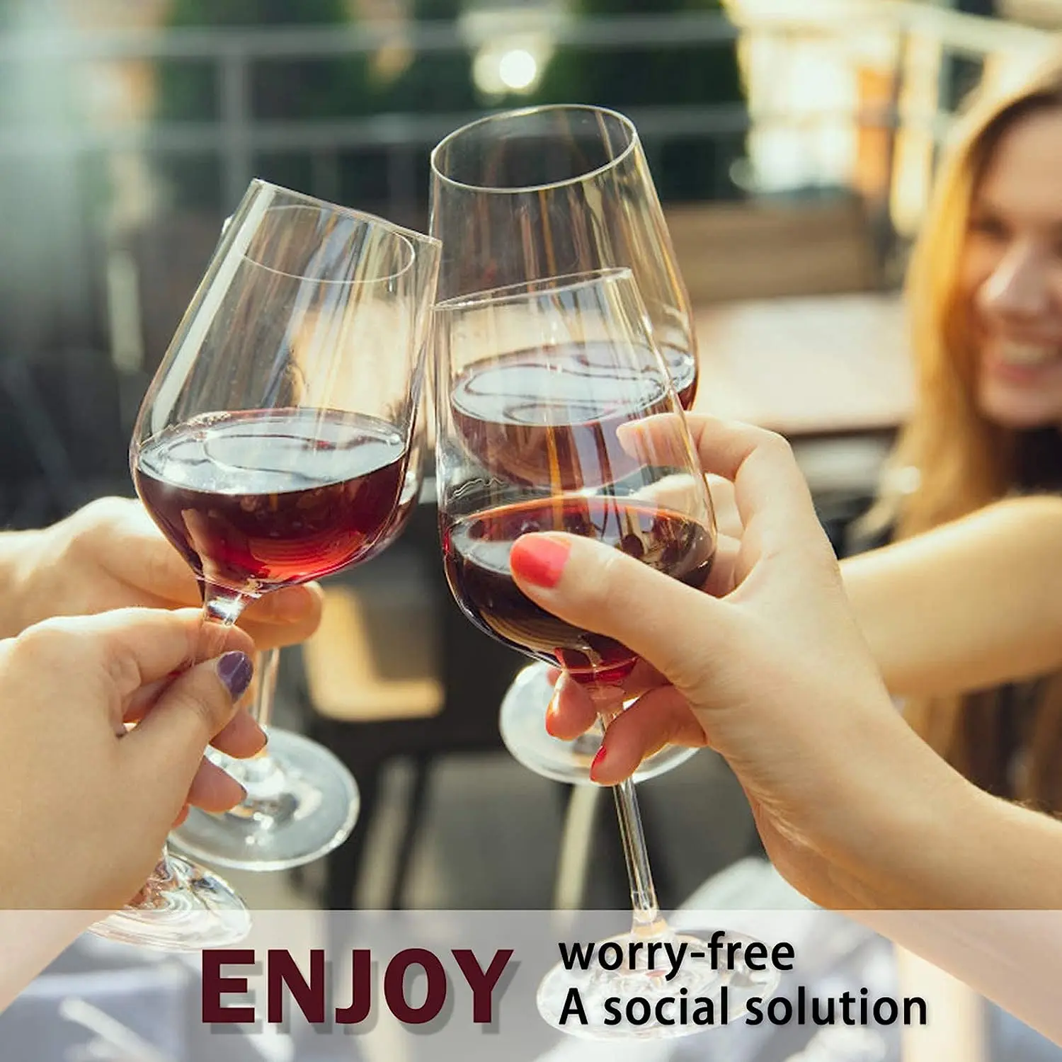 Wine Filter Wine Sulfite Filter To Remove Sulfite And Histamine Eliminate Headaches Reduce Wine Allergies(12 Pack)