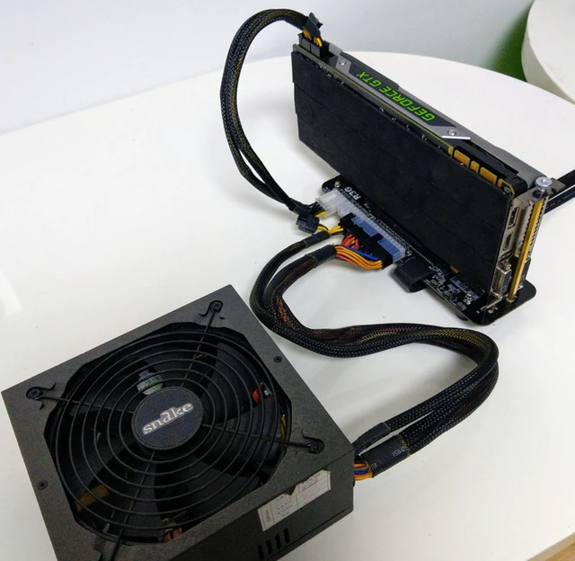 Tarjeta Gráfica Externa ADT-LINK R43SG Key M NVMe Laptop