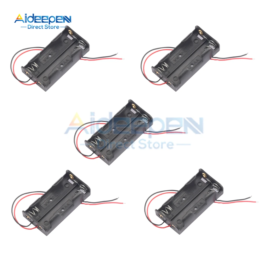 5pcs 2Slot AA