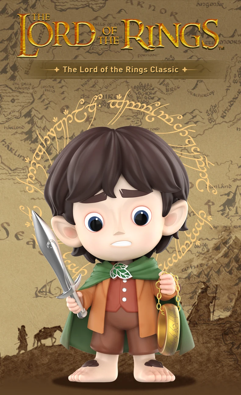 Pop Mart Lord of the Rings collectible blind box figurines