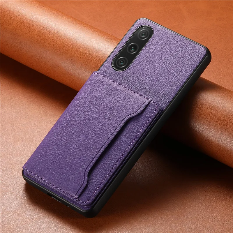 EUCAGR Luxury Multifunctional PU Leather Wallet Phone Case with Card Holder