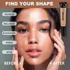Fit Colors 8 size Concealer with a Flexible Concealer Moisturizing Liquid Foundation to cover dark circles and acne spots 4