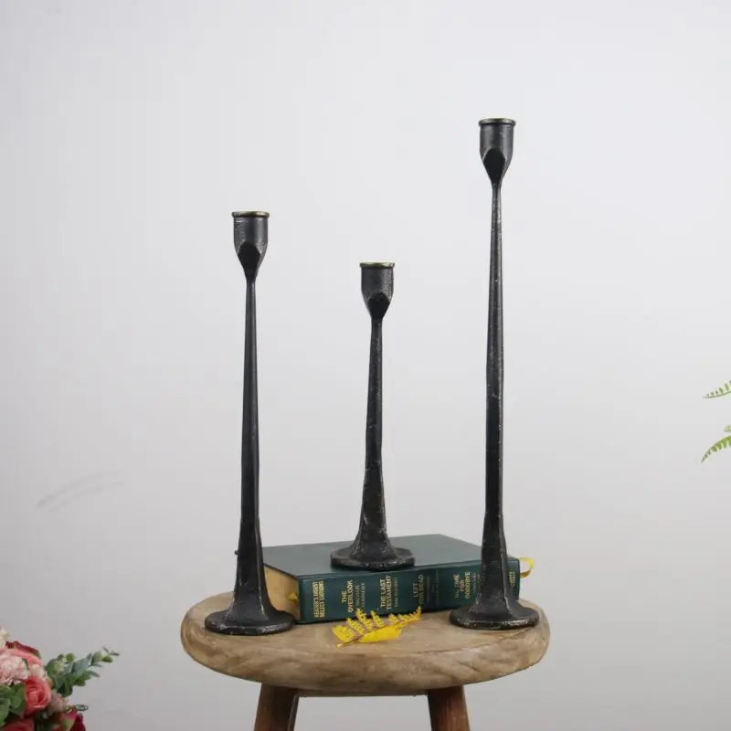 

Nordic Pedestal Candles Holders Living Room Candelabro Church Modern Candles Holders Unique Christmas Kaarshouder Decorations