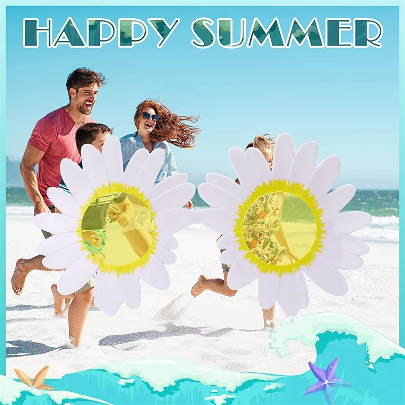 Fashion Sunglasses Kids Sunglasses Children Sunglasses Party Sunglasses Cosplay Sunglasses Fashion Children Sunglasses Cute Sun Flower Daisy Sun Glasses Funny Party Dramatic Cosplay Eyewear UV400 Adults Beach Eyeglasses