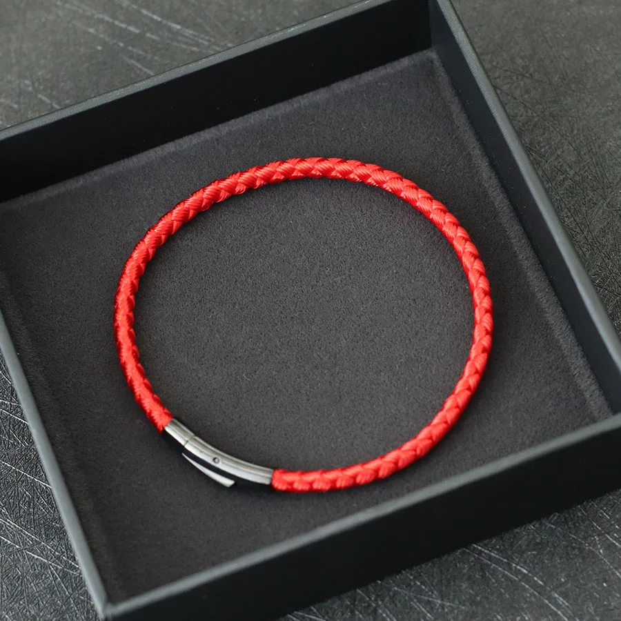 Noter Grade A Kiel Rope Herrenarmband Edelstahlschnalle, erhältlich in mehreren Farben und Größen, vielseitiges Zubehör Homme – Detail 6