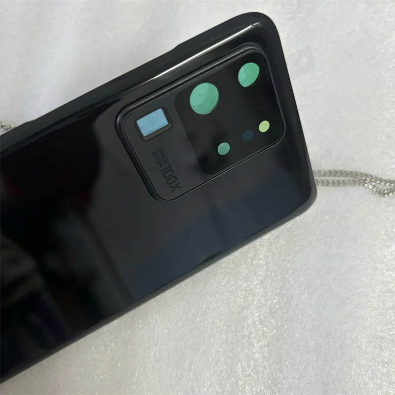 Battery Back Cover For Samsung Galaxy S20 G980 S20 Plus S20+ G985 Ultra S20U G988 Housing Case Glass Panel Camera Glass Lens