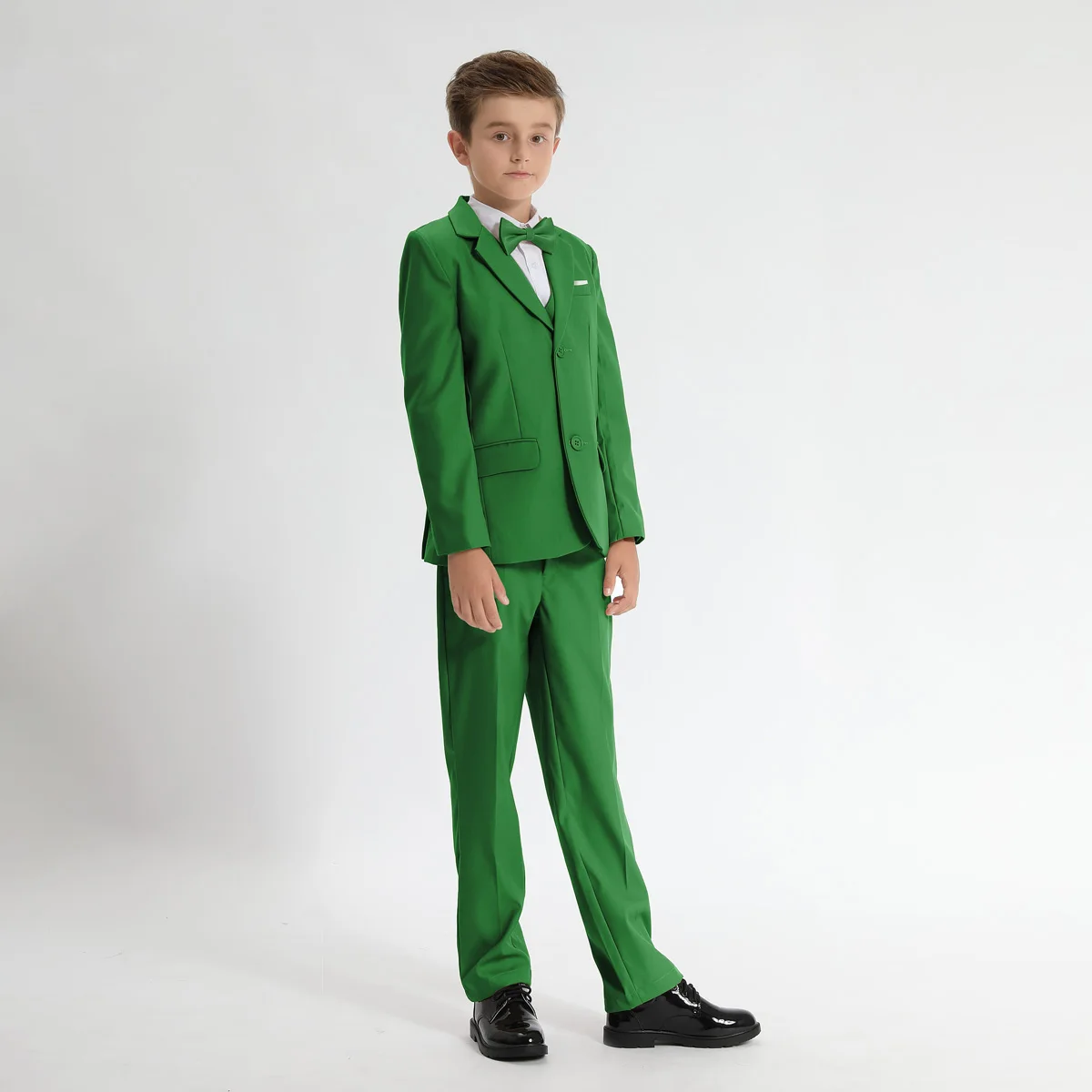 Kids Blazer Boys Easter Outfit Wedding Suit Formal Solid Jacket Teenager Gentleman Birthday Party Gift Performance Clothing Set boys suits