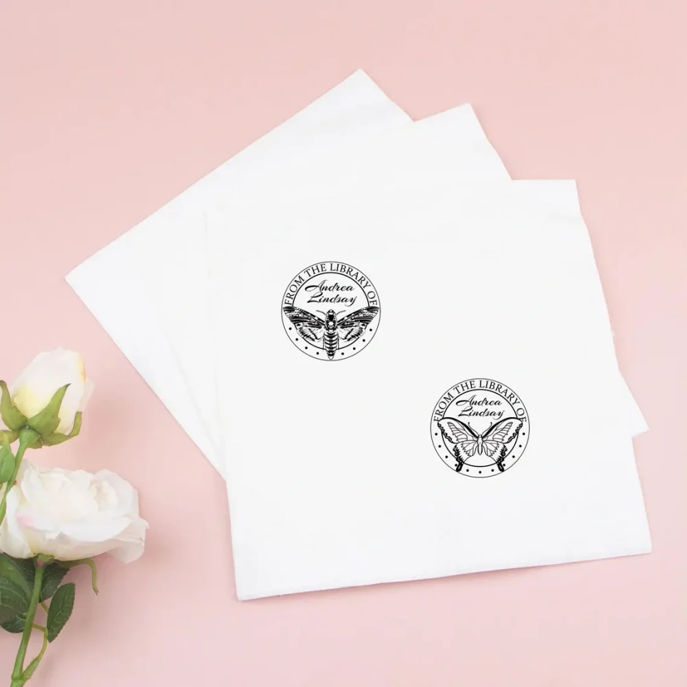 50 pcs Personalized Wedding Napkins,Gold Foil Wedding Napkins,Monogram Cocktail Napkins