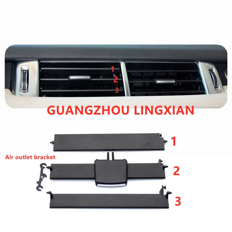 Per Range Rover 14-20 Sport Executive Dashboard Aria Condizionata Presa D'Aria Middle Vent Paddle Lr070448/Lr109225/Lr109226/Lr1188