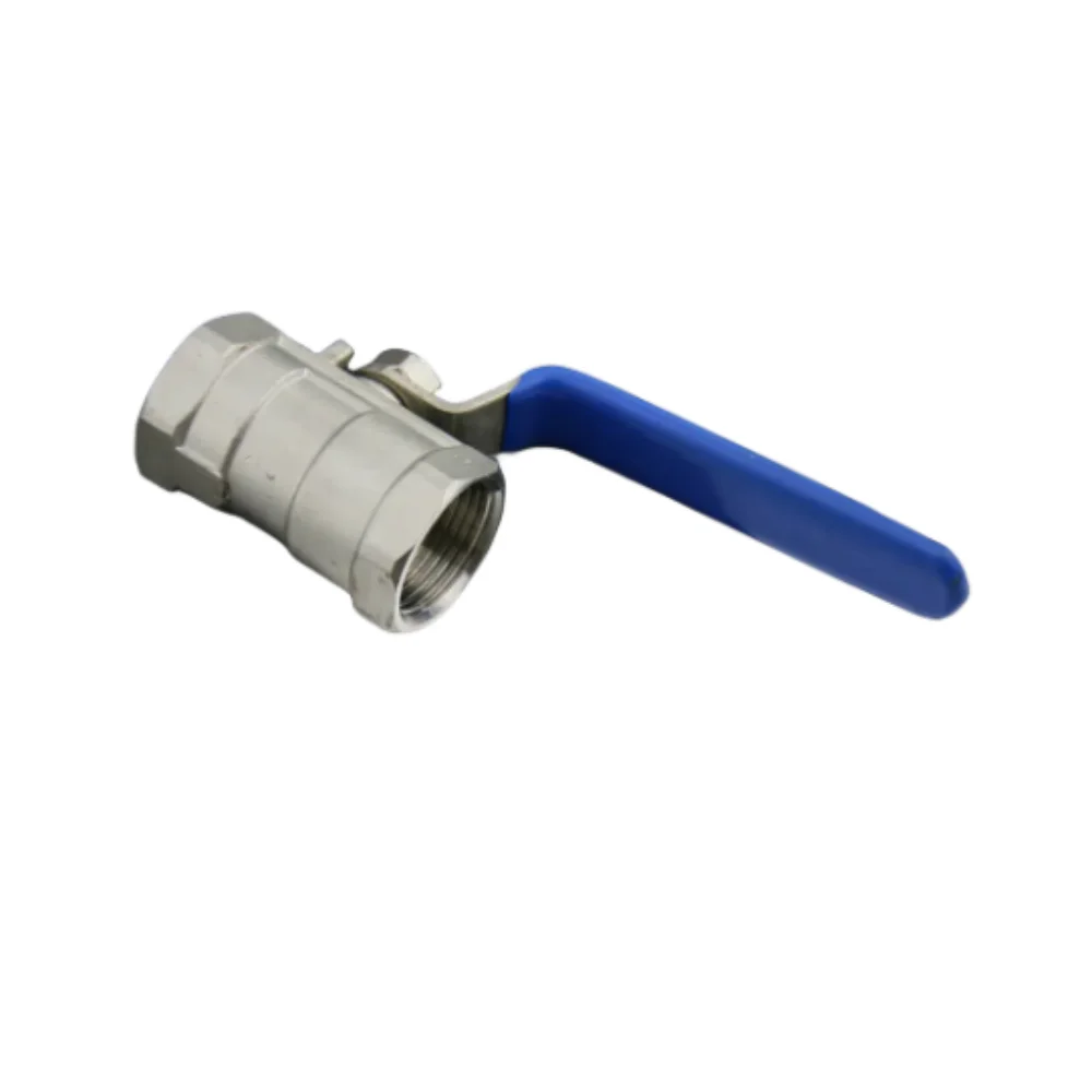 2 Pcs 1/4" DN8 Ball Valve 1Pc Threaded Female Stainless Steel SS 304 BSP new 1000WOG