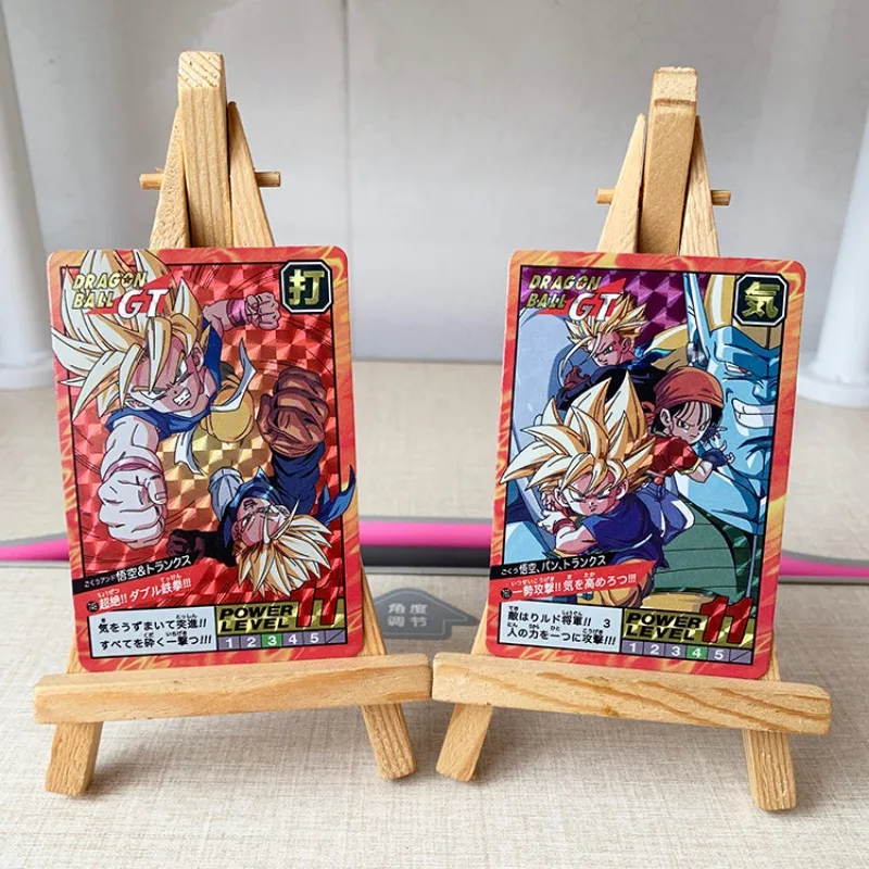 

DIY Homemade Dragon Ball 18th Son Goku Vegeta IV Flash Card A Set of 10pcs Anime Game Peripheral Collection Christmas Present