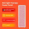 Red Light Therapy, Red Near Infrared LED Panel, 300pcs 3w 5w no  Flicker Free LEDs RL300MAX 1500w 2