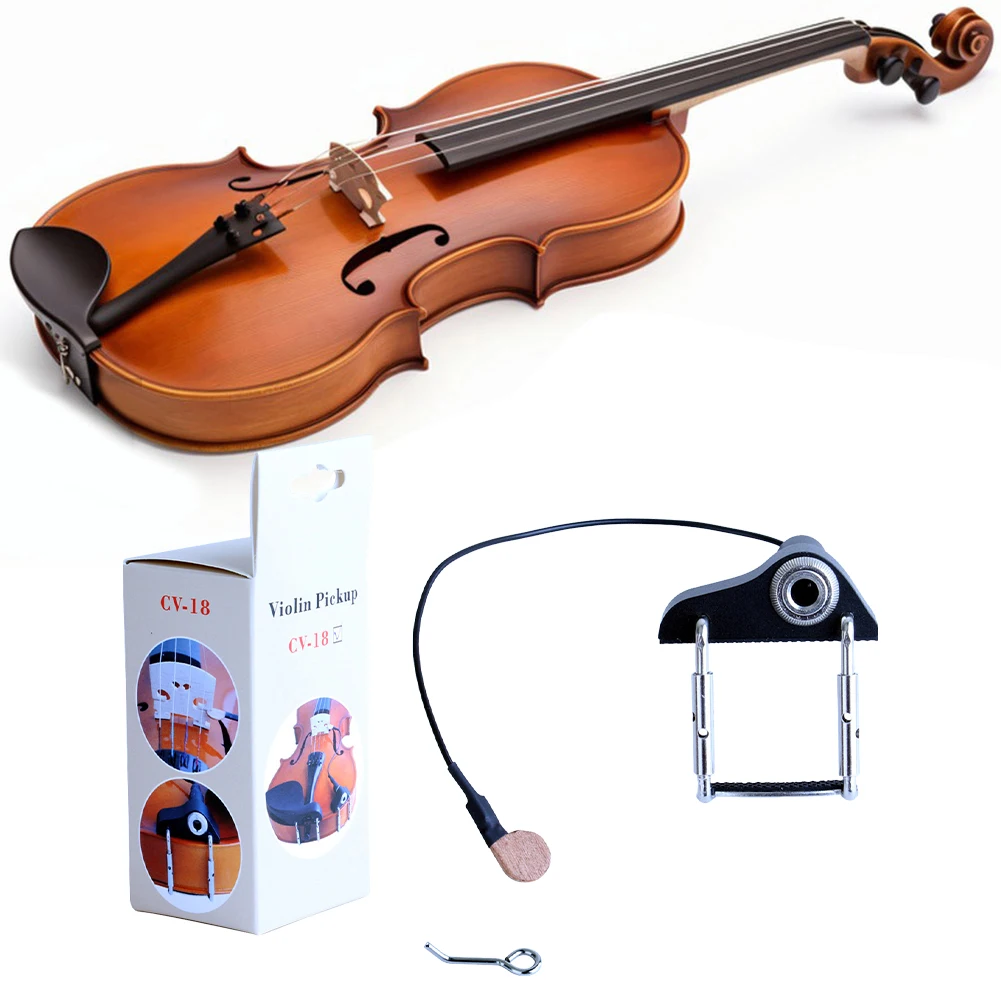 Violin Pickup Electronic Organ Pickup Instant Authentic Acoustic Sound Musical Instrument Pickup Violin Accessories