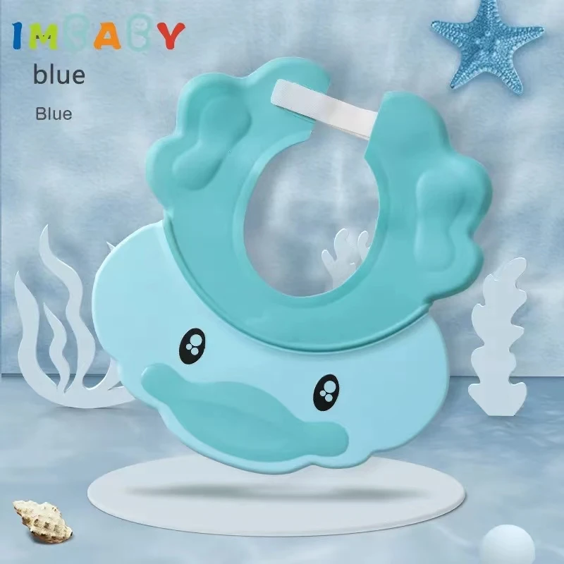 Kids Hair Wash Shield Direct Visor Caps Shampoo Bathing Shower Cap for Children Baby Hats