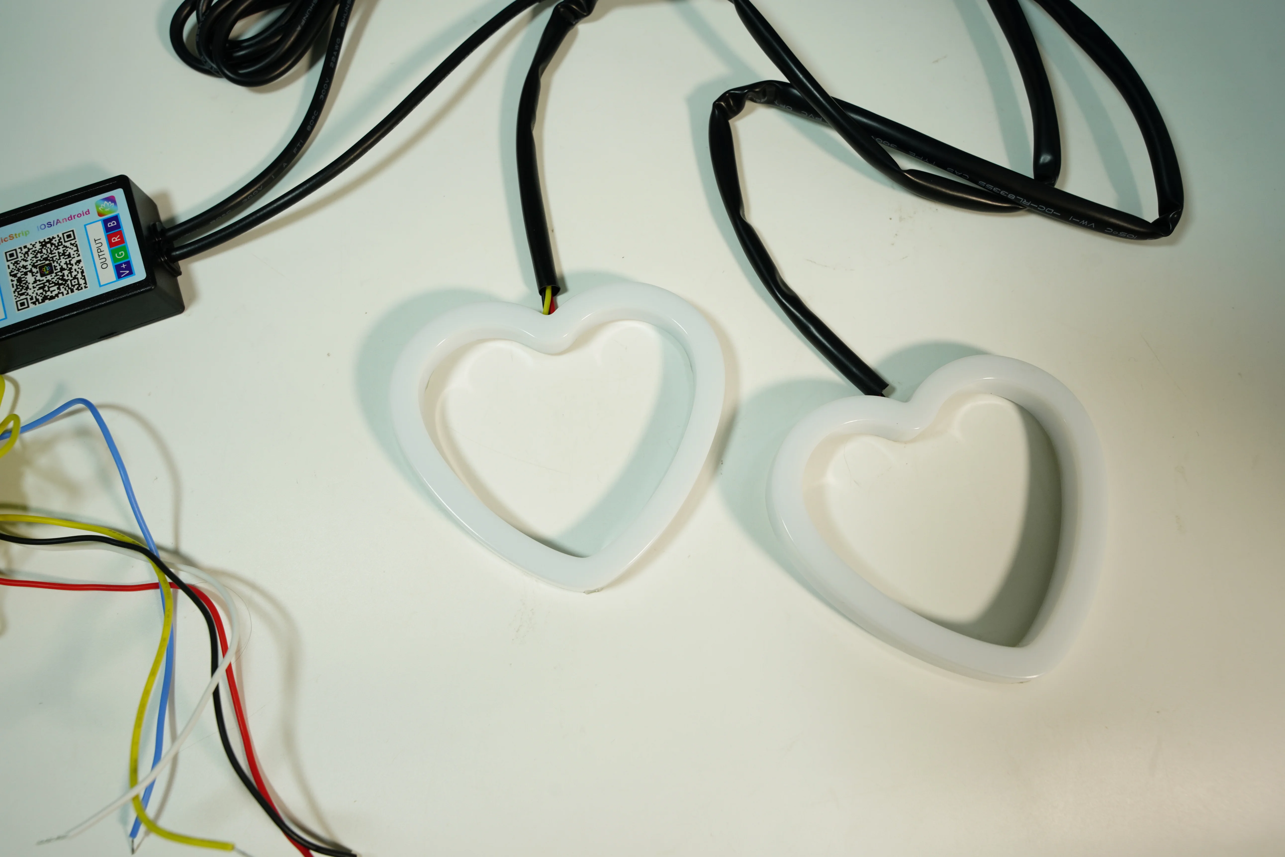 2PCS ���� ������ RGB ��Ʈ ���Ϸ� �� �������� ��Ʈ�� ���̳��� ���� ������ ���Ϸ� �� LED DRL �������õ� RGB ȭ��Ʈ ���ο�