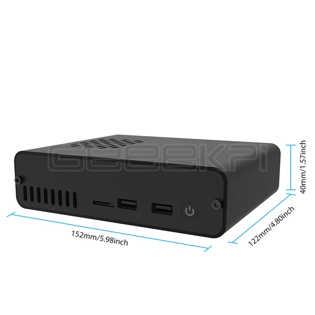 GeeekPi Raspberry Pi 4 SATA Storage, Scheda Espansione X825 USB 3.1 Per HDD/SSD 2.5" (Solo Per Pi 4B)