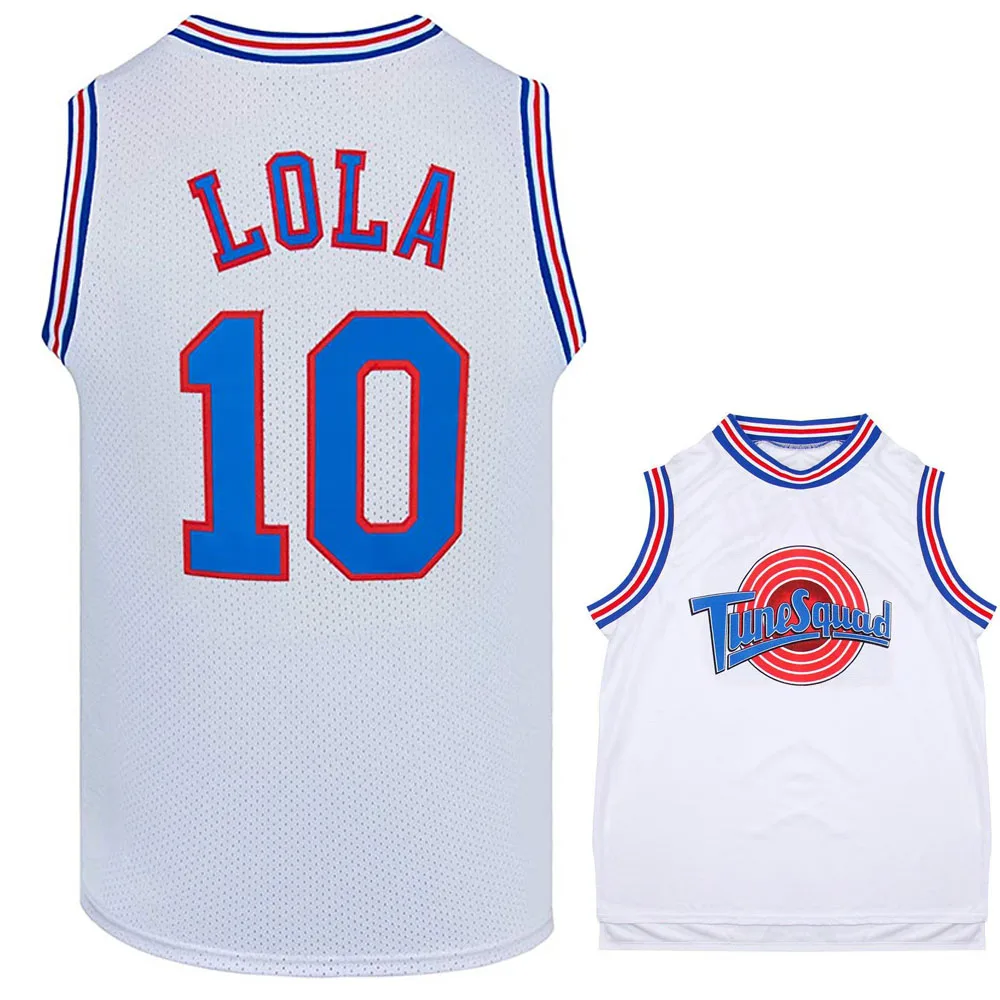 Lola Bunny Tune Squad Divisa Maglietta Da Basket Ricamata Bugs