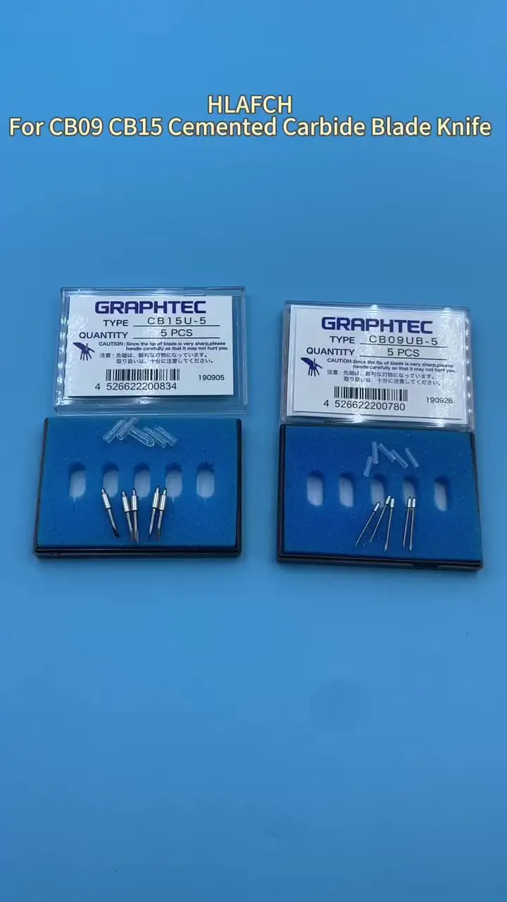 5PCS for Graphtec CB09UB-5 CB15U-5 Cutting Cemented Carbide Blade