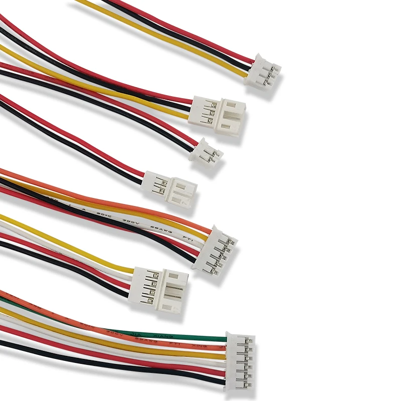 

10/5/2/1Pair Micro JST PH 2.0mm Pitch Male Female Socket Wire Cable Connector 2P-6Pin PH2.0 Plug Jack Terminal Cables 26AWG 20CM