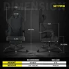 Gaming Chair Ergonomic Computer Chair with Footrest, Big Tall PC Gamer Chairs with Headrest and Massage Lumbar Support 3