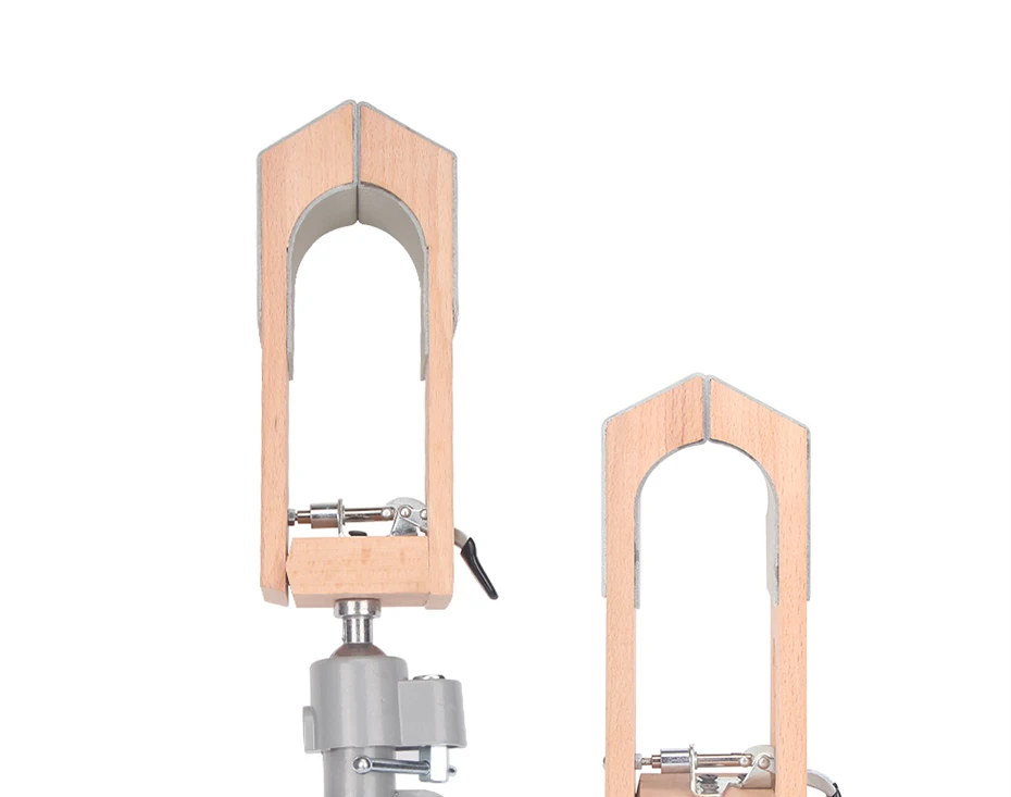 Description Picture 2 of itemQJH Leather Sewing Tools Rotating Hand Sewing Wooden Clips Tabletop 360 Rotary Hand-stitched Wooden Clamp Leather Crafts Tools