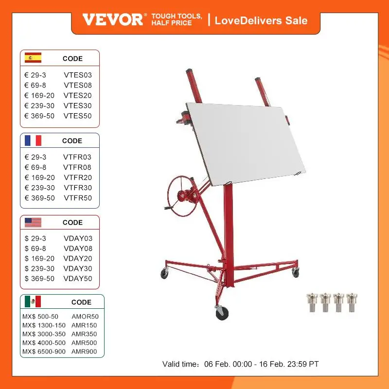 Harbor freight 2024 drywall lift