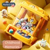Mini Claw Machine Toys for Children DIY Automatic Doll Machines Coin Operated Play Game Claw Crane with Music Kids New Year Gift 3