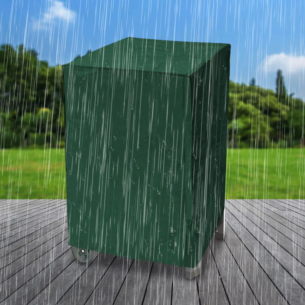 Stacked Chair Dust Cover Outdoor Furniture Protector Waterproof Stacking Outdoor Chair Cover for Garden Patio Furniture