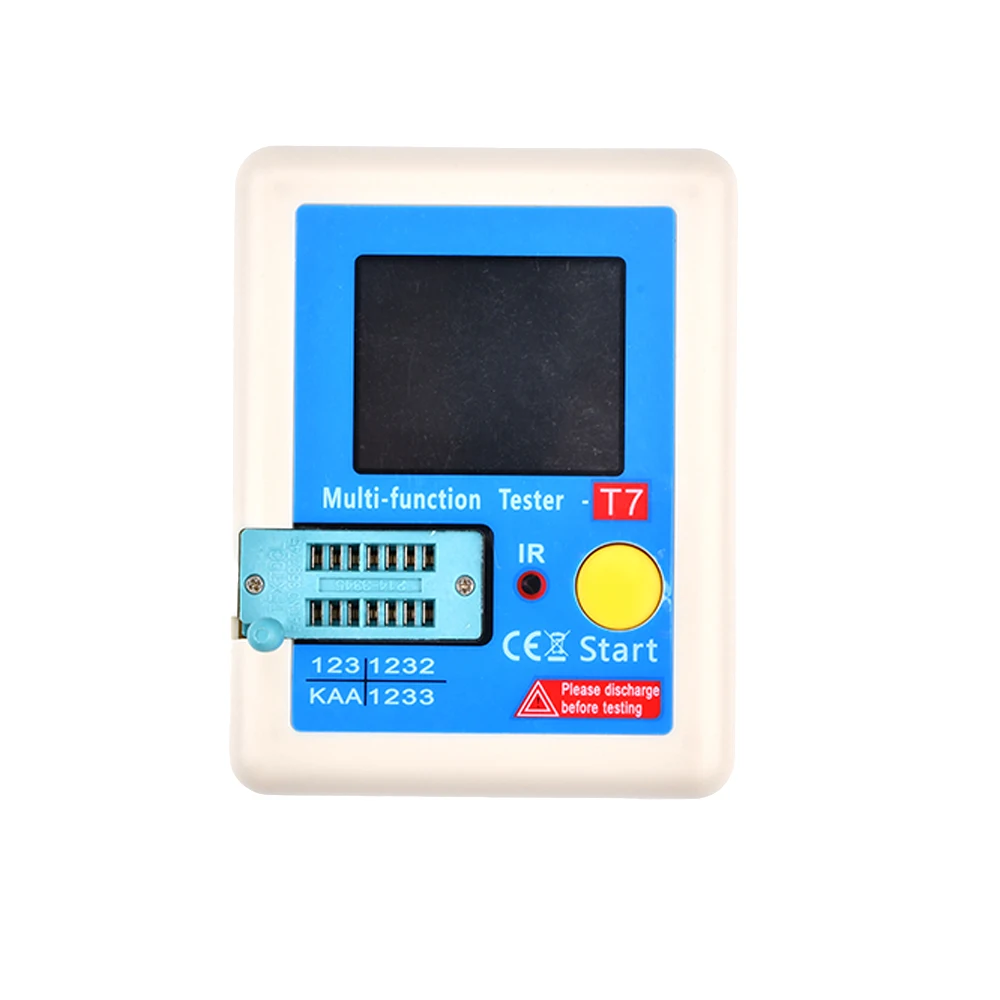 LCR-TC1 LCR-T7 Transistor Tester Multimeter Colorful Display TFT For Diode Triode MOS/PNP/NPN Capacitor Resistor Transistor digital multimeter transistor tester multimeter tester