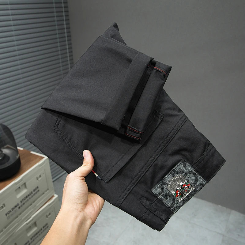 Рисунок 4 - Мужские прямые джинсы стрейч большого размера