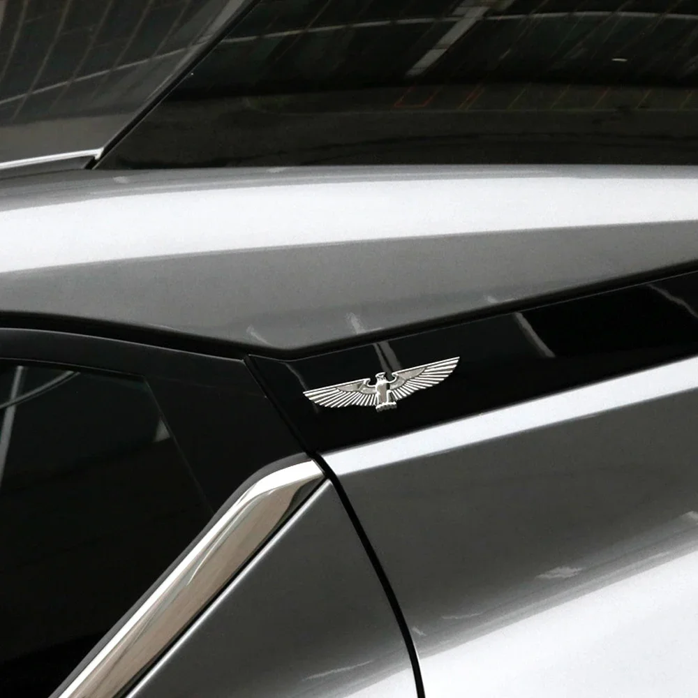 Emblema Adesivo 3D Per Auto In Lega Di Zinco, Distintivo Del Cofano Personalizzato Con Scritte FUCK IT O BAD ASS, Accessori Esterni Decorativi, Colore Argento-Nero, Formato F