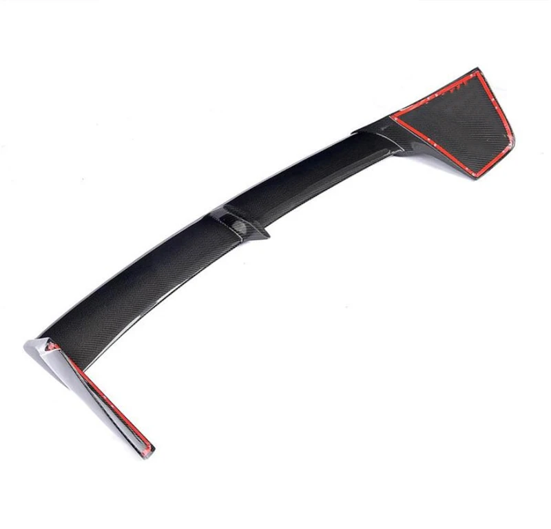 For Porsche Cayenne 985.2 GTS S 2015 2016 2017 Real Carbon Fiber Spoiler High Quality Rear Wing Trunk Door Top Roof Splitter - - Racext 31
