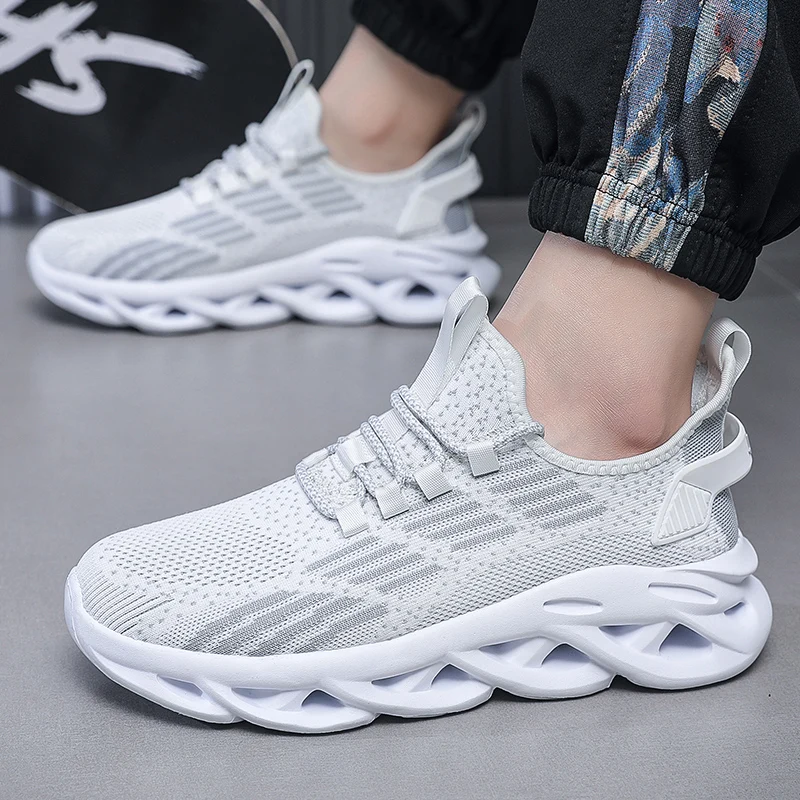 Sommer Männer lässig Turnschuhe Mesh atmungsaktive Sportschuhe billig groß plus Größe 47 48 49 50 51 52 Drops hipping – Detail 11