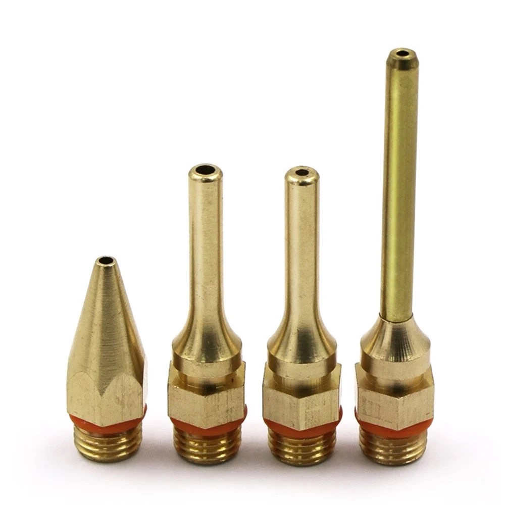 Pure Copper Hot Melt Glue Gun Nozzle 2.0x70mm 3.0x50mm 2.0x50mm Long Short Small-bore Large Diameter