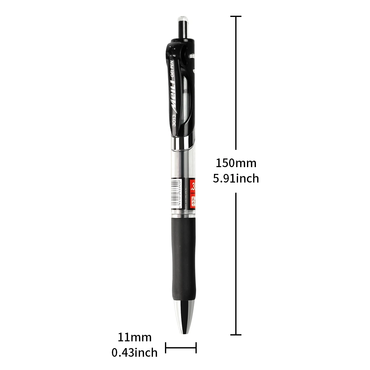 4/8 High appearance level neutral pens 0.38mm smooth writing grip comfortable Student pens Study stationery/office supplies Back 6